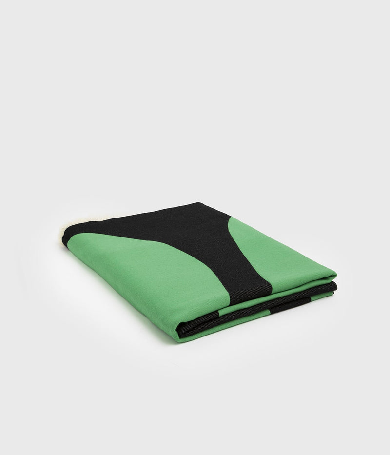 plaid, Maison Matisse green/black - Variation